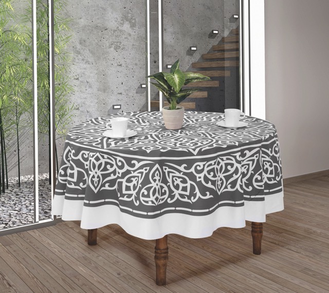 Mantel Redondo 1.80 Estampado