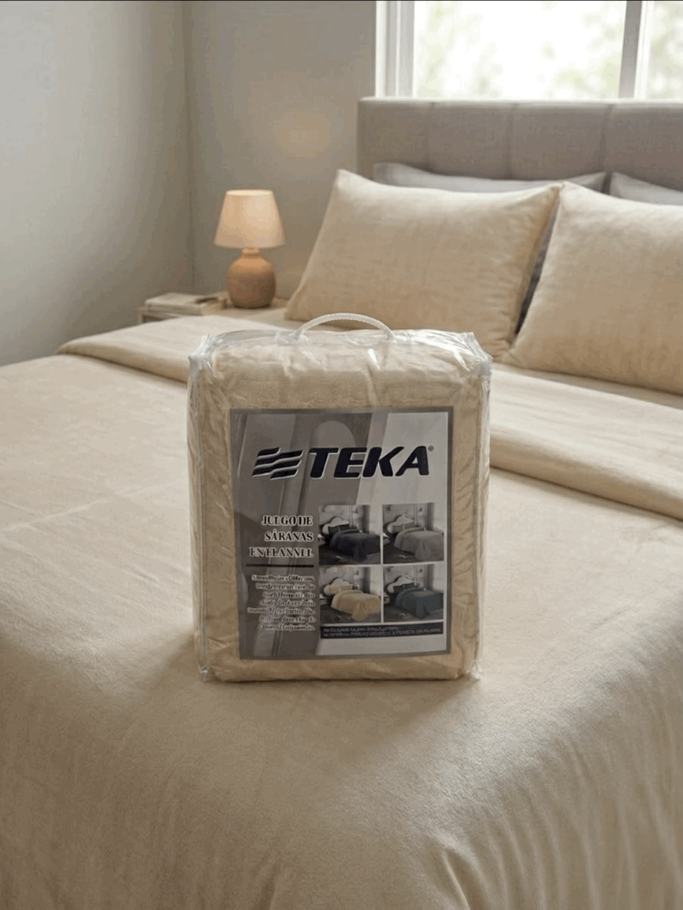 Juego de Sábanas abrigadas Flanel - Teka