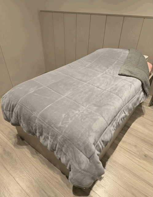 Acolchado Triple con Corderito y Flannel Reversible - Campomayo