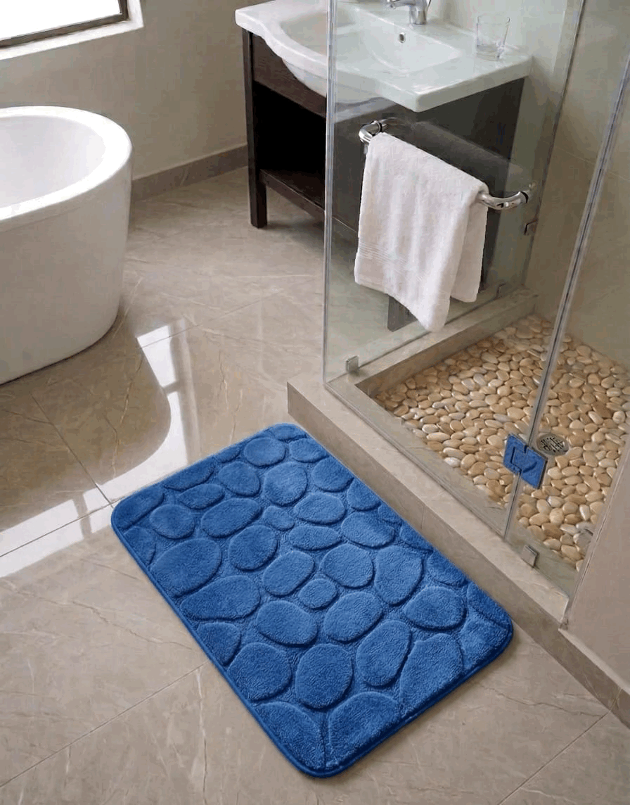 Alfombra de Baño Memory Piedras - Campomayo