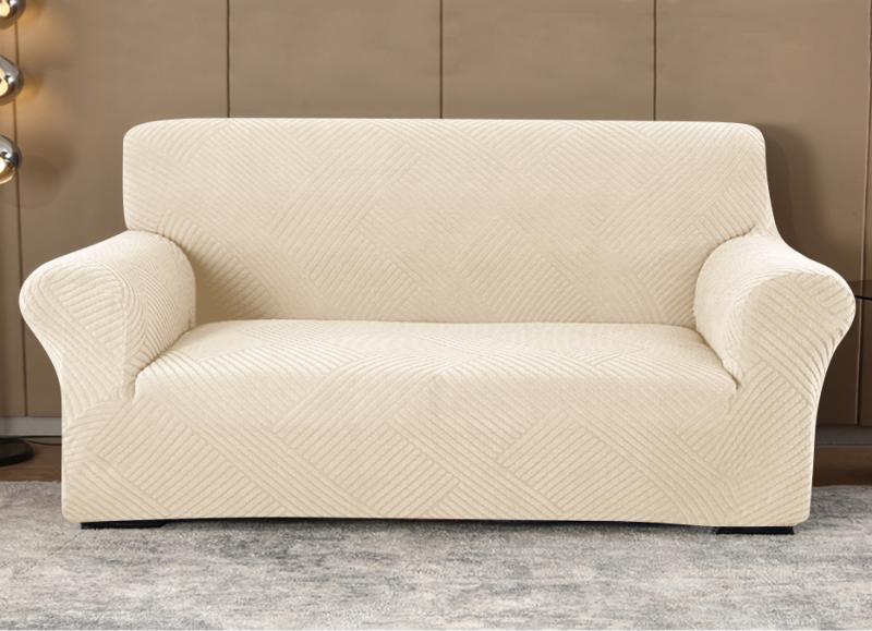 Funda de Sillón Jackard Elástica - 1 2 y 3 Cuerpos - Teka