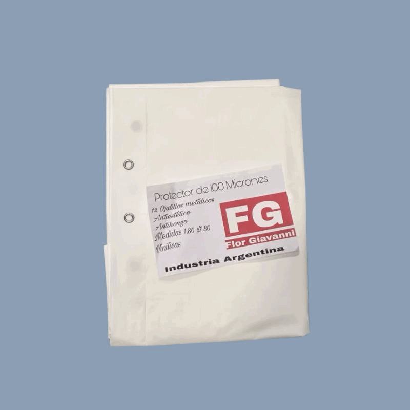 Protector de Cortina de Baño 100 micrones - Flor Giavanni