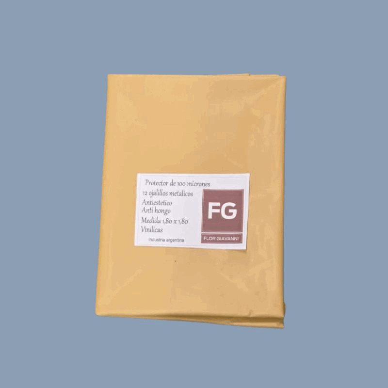 Protector de Cortina de Baño 100 micrones - Flor Giavanni