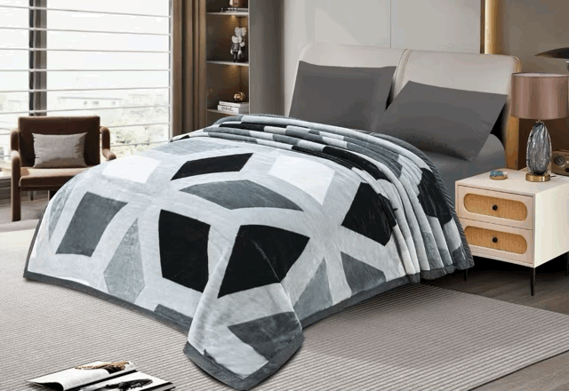 Frazada Simil Piel Reversible - Campomayo