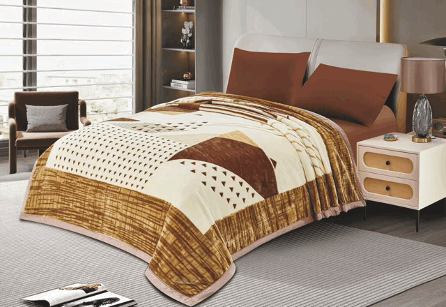 Frazada Simil Piel Reversible - Campomayo