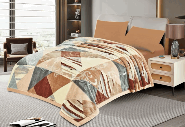 Frazada Simil Piel Reversible - Campomayo