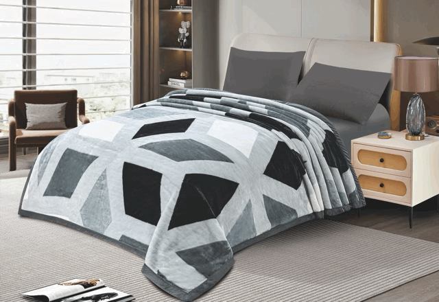 Frazada Simil Piel Reversible - Campomayo