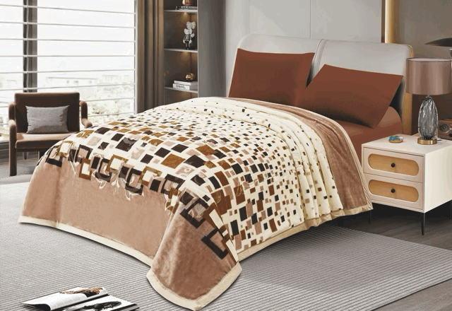 Frazada Simil Piel Reversible - Campomayo