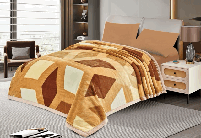 Frazada Simil Piel Reversible - Campomayo