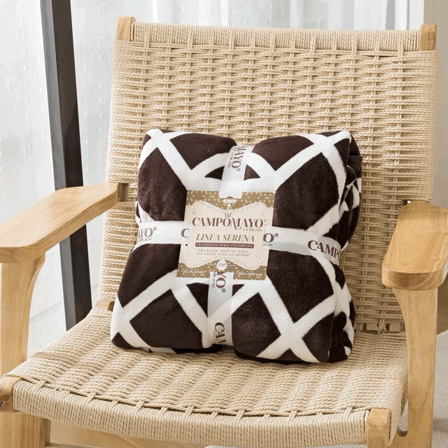 Frazada Flannel Estampada línea Serena - Campomayo