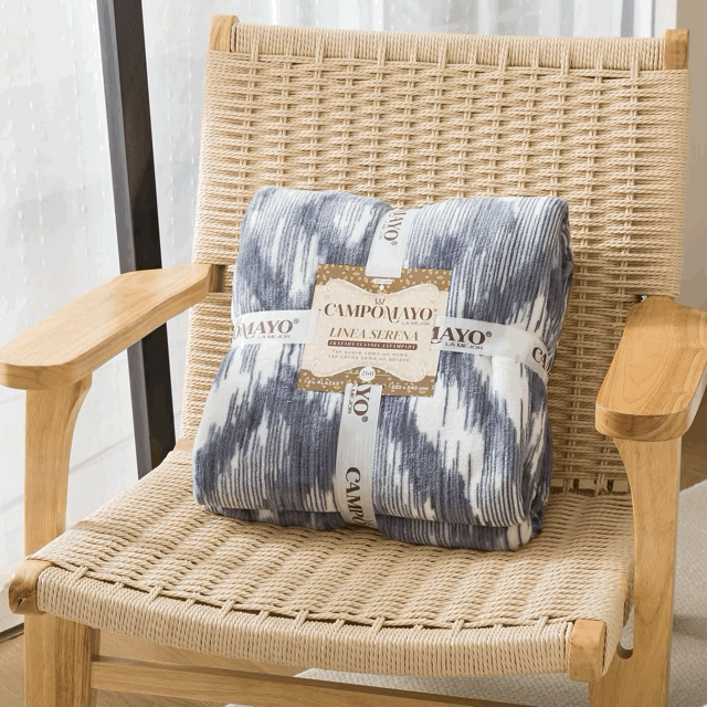 Frazada Flannel Estampada línea Serena - Campomayo