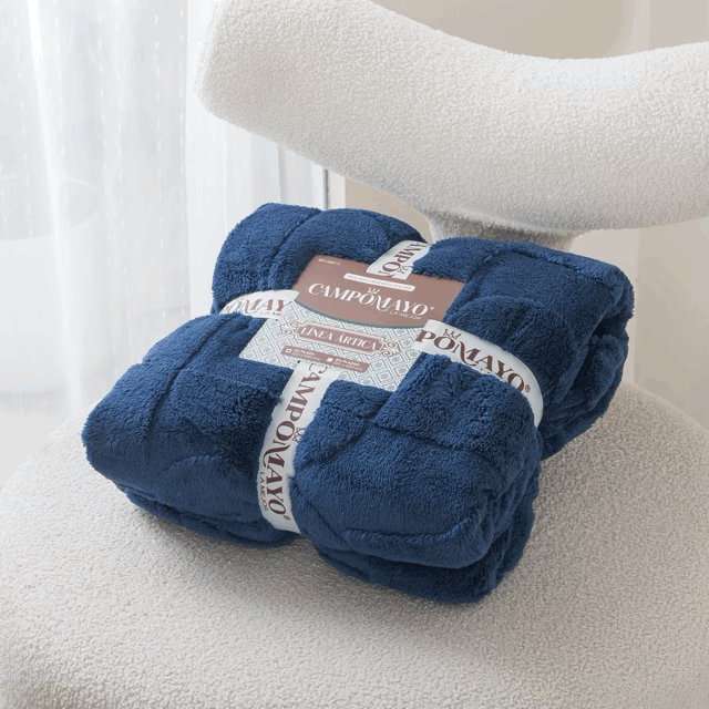 Frazada Flannel Corderito línea Ártica - Campomayo