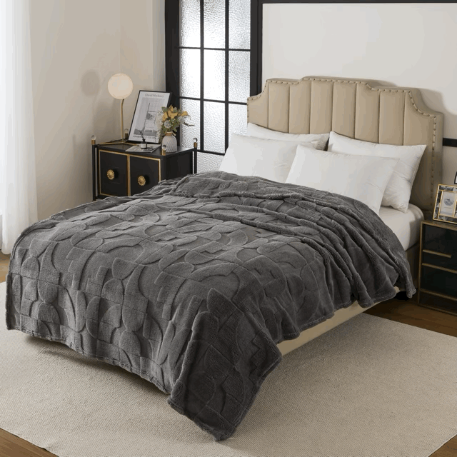 Frazada Flannel Corderito línea Ártica - Campomayo