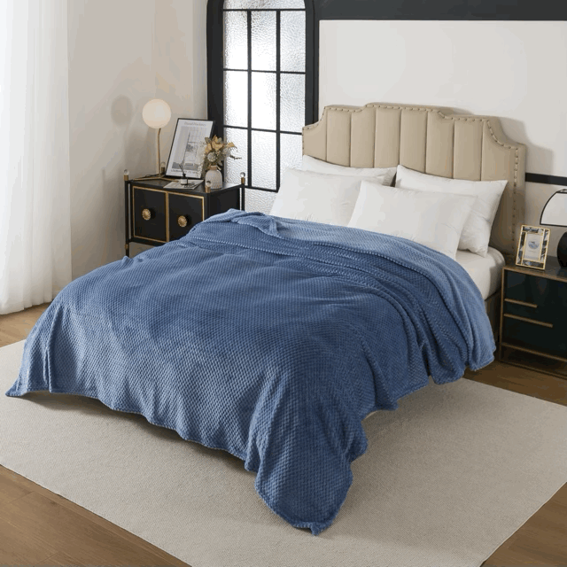 Frazada Flannel panal de abeja línea Royale - Campomayo