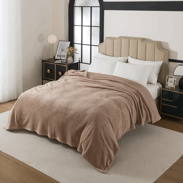 Frazada Flannel panal de abeja línea Royale - Campomayo