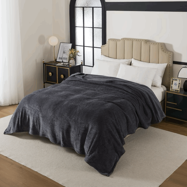 Frazada Flannel panal de abeja línea Royale - Campomayo