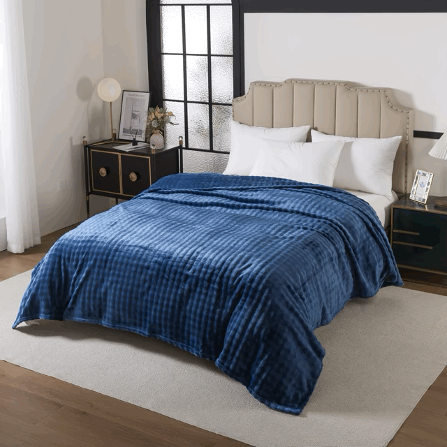 Frazada flannel Jackard línea Mood - Campomayo