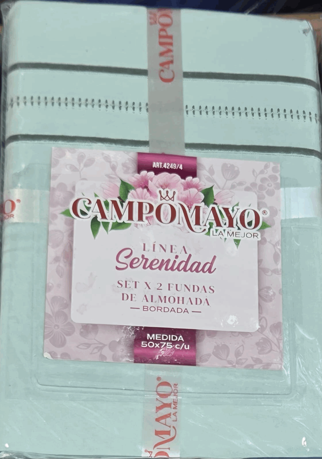 Set X2 Fundas de Almohada Bordadas - Campomayo