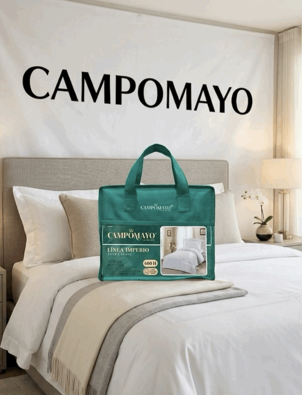 Juego de Sábanas línea Imperio 600H - Campomayo