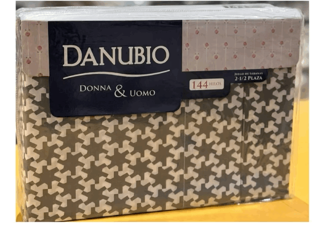 Juego de Sábanas 100% Algodón - Danubio línea Donna