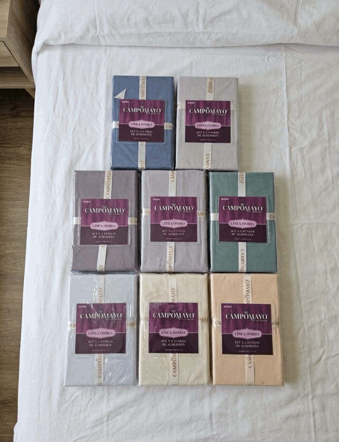 Set X2 Fundas de Almohadas Lisas - Campomayo