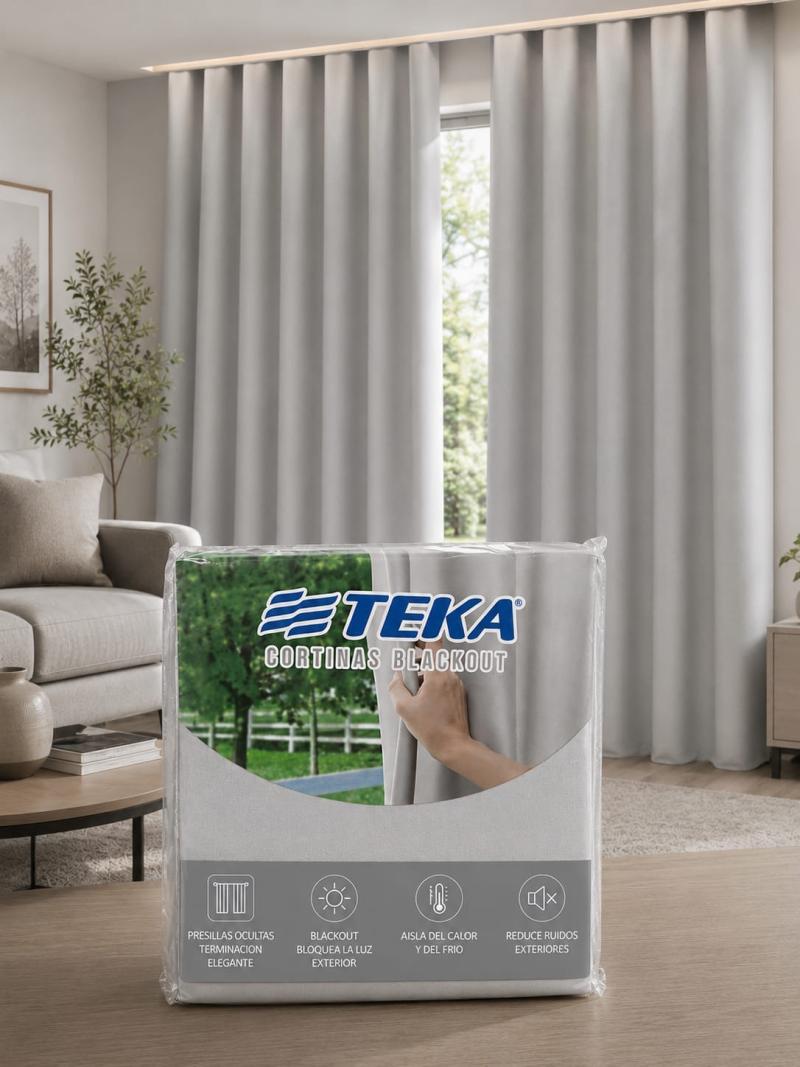Cortina Blackout Textil - Teka