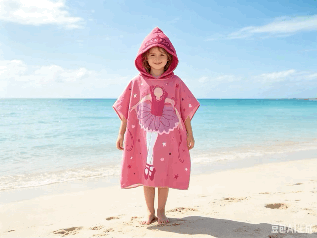 Ponchos Infantiles Playeros - Teka