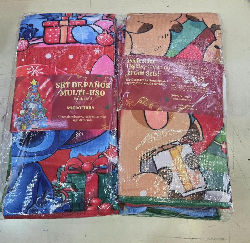 Set X12 Repasadores Navideños