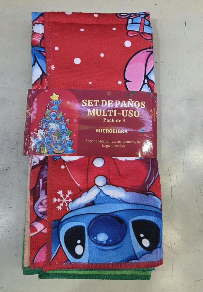 Set X12 Repasadores Navideños