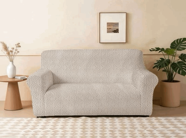 Funda de Sillón Elastizada con Textura 1, 2 y 3 cuerpos - Teka