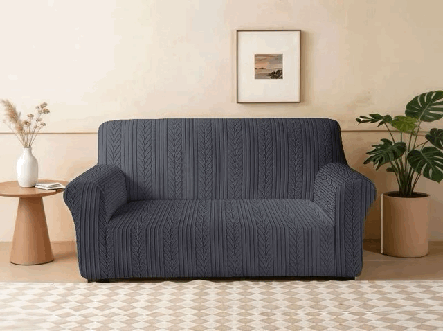 Funda de Sillón Elastizada con Textura 1, 2 y 3 cuerpos - Teka