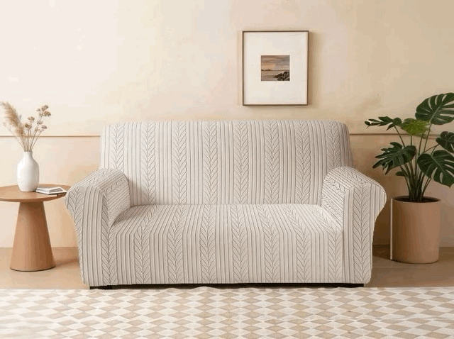 Funda de Sillón Elastizada con Textura 1, 2 y 3 cuerpos - Teka
