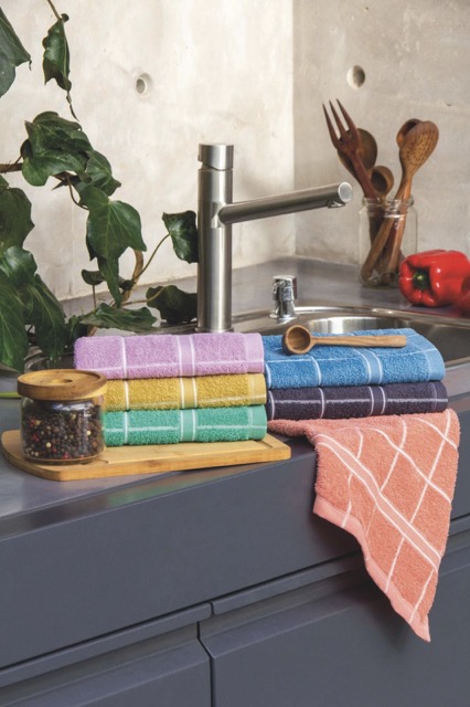 Repasador a Cuadros Absorvente 100% Algodón - Fantasía