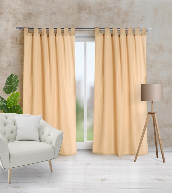 Cortina línea Voile Larga 2 Paños - Dracar Noar