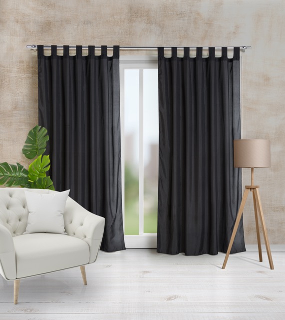 Cortina línea Voile Larga 2 Paños - Dracar Noar