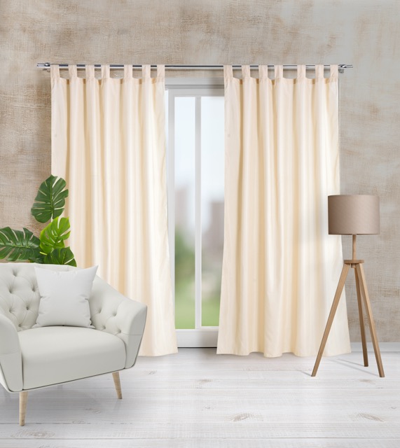 Cortina línea Voile Larga 2 Paños - Dracar Noar