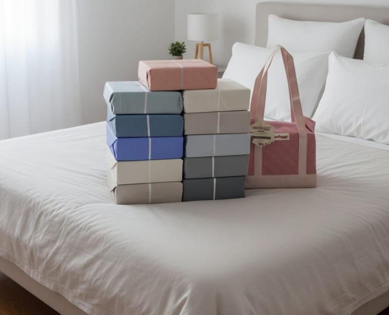 Juego de Sábanas Lisas con Cartera de Regalo - Campomayo