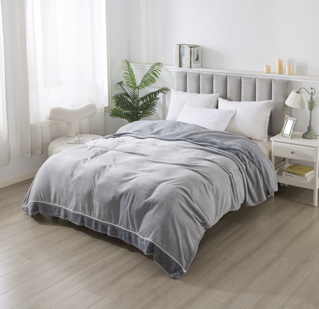 Frazada Flannel Jackard línea Embozo - Campomayo