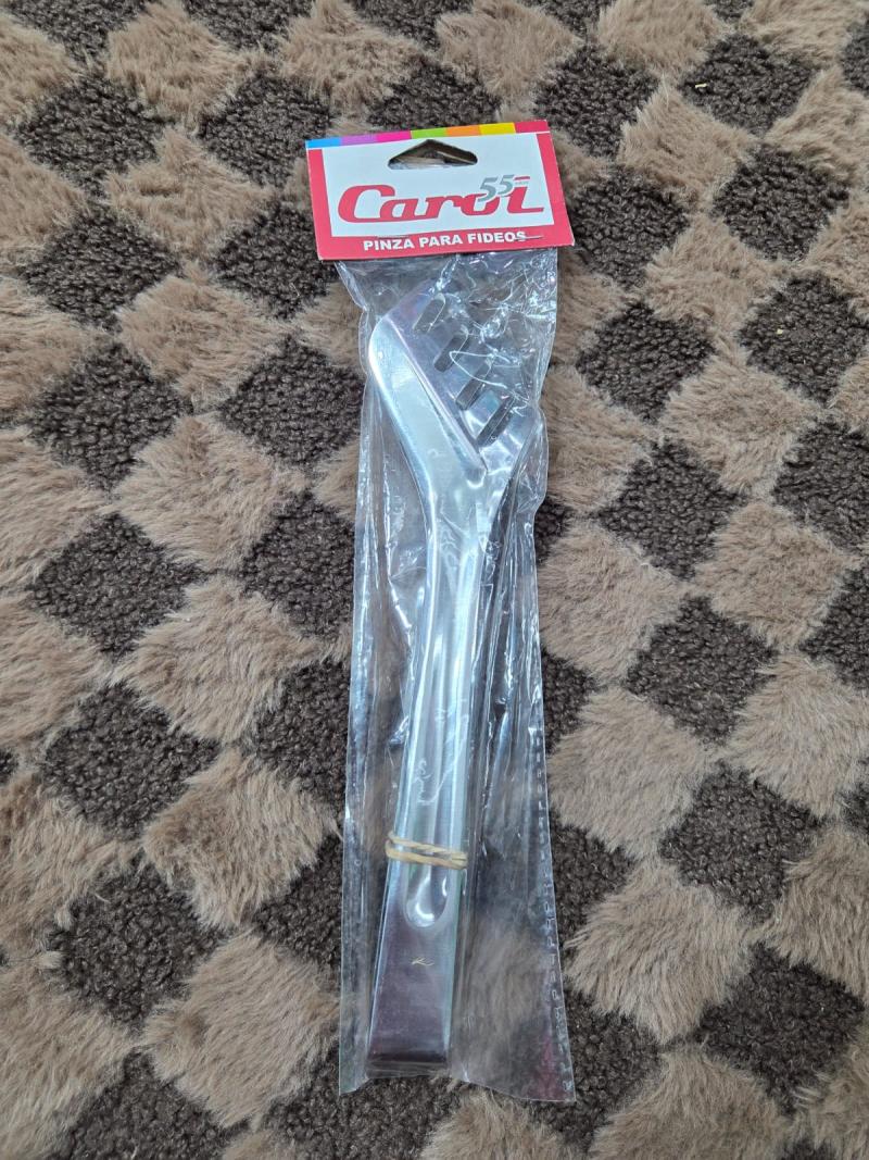 PINZA PARA FIDEOS ACERO INOXIDABLE CAROL