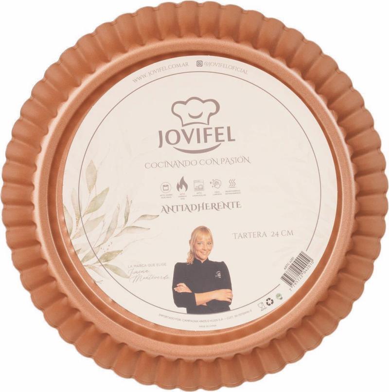 TARTERA JOVIFEL REPOSTERÍA COBRE ANTIADHERENTE