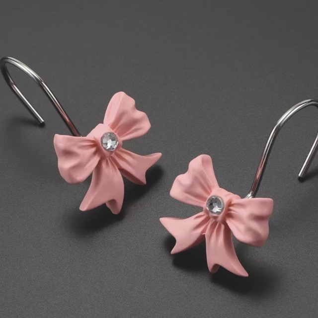 X12 Ganchos de Resina para Cortina de Baño - Campomayo