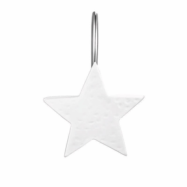 X12 Ganchos de Resina para Cortina de Baño - Campomayo