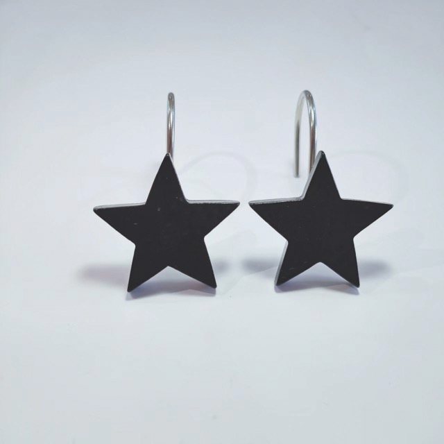 X12 Ganchos de Resina para Cortina de Baño - Campomayo