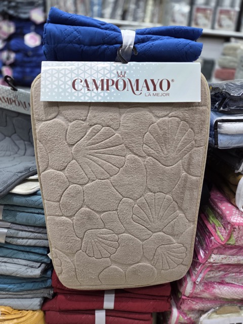 Alfombra de Baño Memory Caracoles - Campomayo