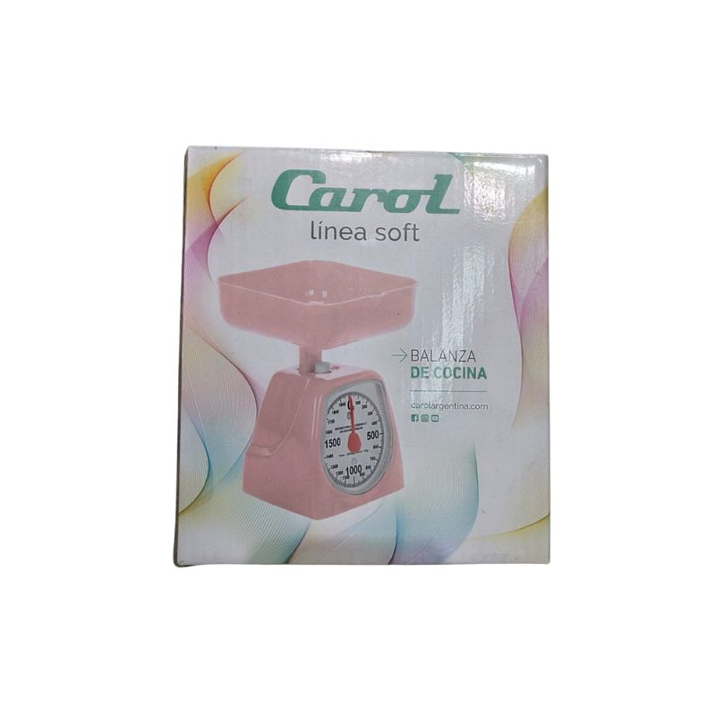 Balanza de Cocina: Línea Soft - Carol