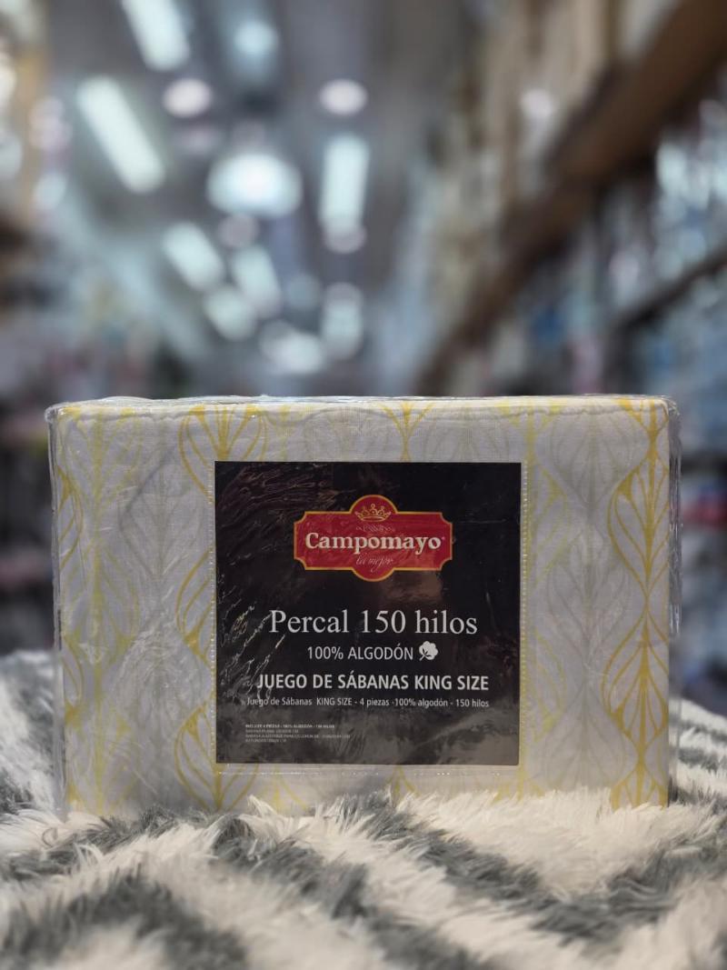 Juego de Sábanas 100% Algodón - Campomayo