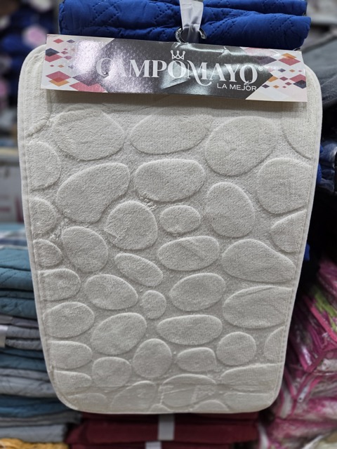 Alfombra de Baño Memory Piedras - Campomayo