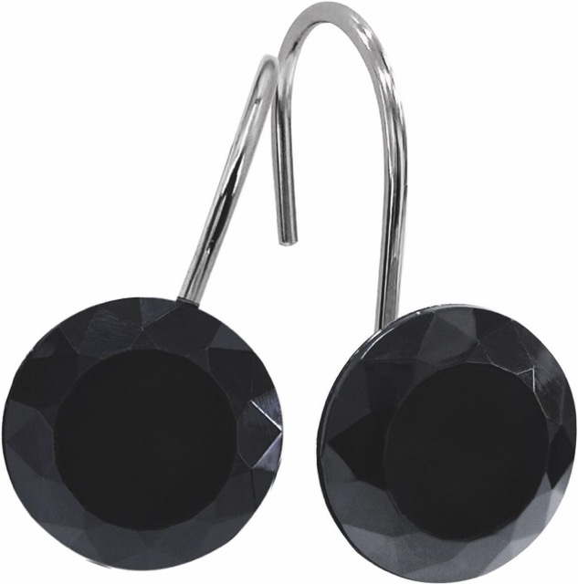 BULTO X50 - Ganchos de Resina X12 para Cortina de Baño - Campomayo