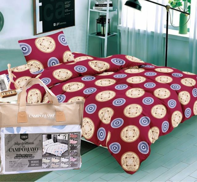 Juego de Sábanas Piel de Durazno 1200H - Campomayo