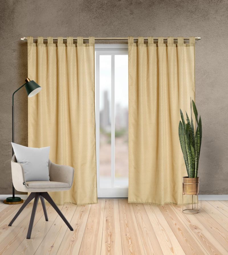 Cortina línea Motita Larga 2 Paños - Dracar Noar